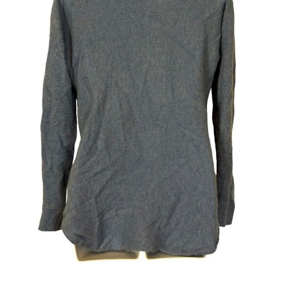 Max Studio Womens Blue 100% 2-Ply Cashmere Long Sleeve Pullover Sweater sz M - Picture 12 of 16